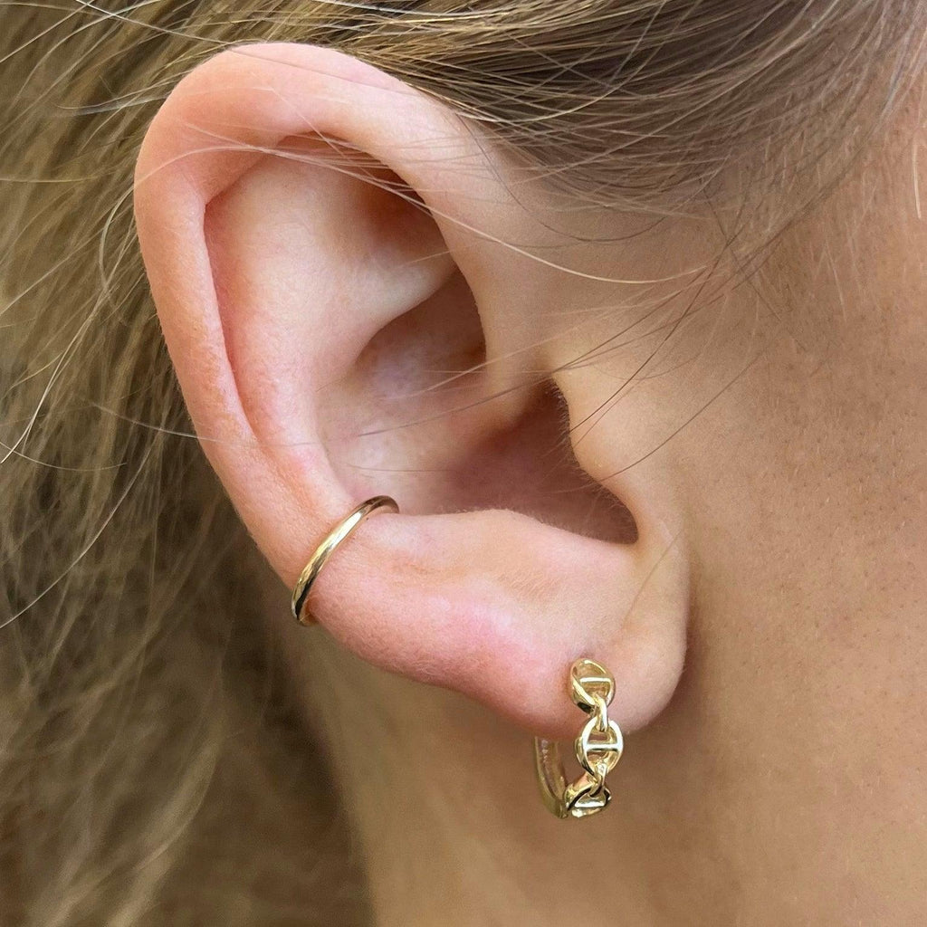 Anchor Link Huggie - Nashelle