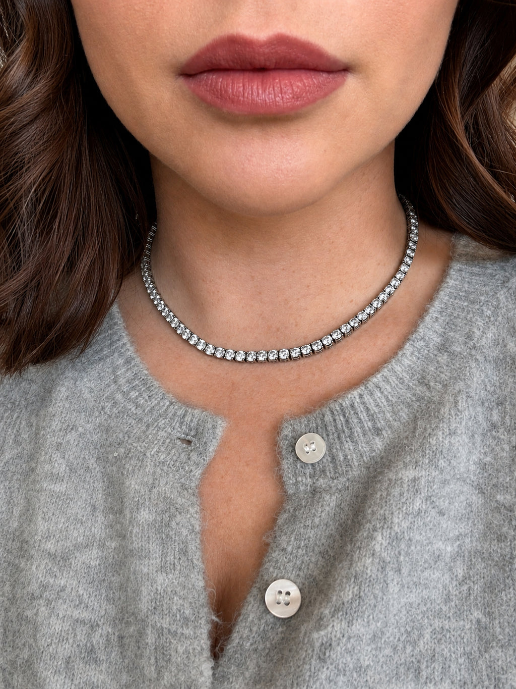 Absolute Diamond Tennis Necklace