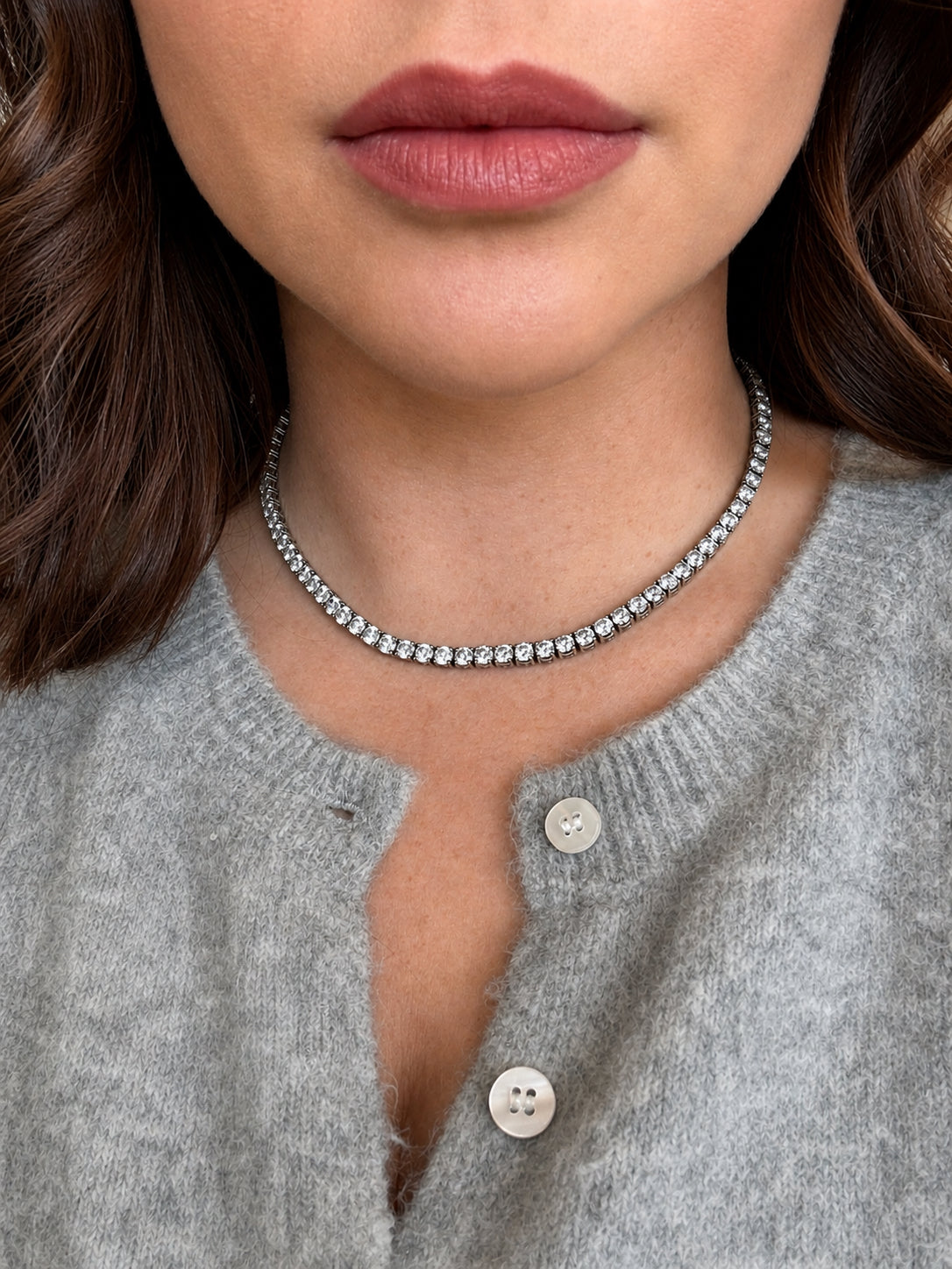 Absolute Diamond Tennis Necklace