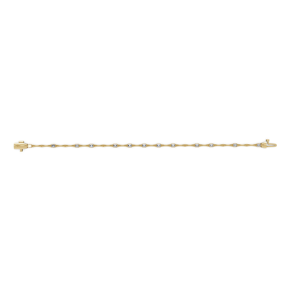 Diamond Bamboo Bracelet