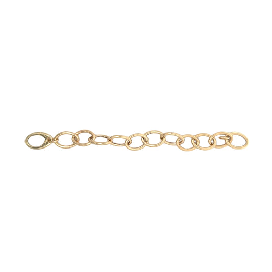 14k Oval Link Bracelet