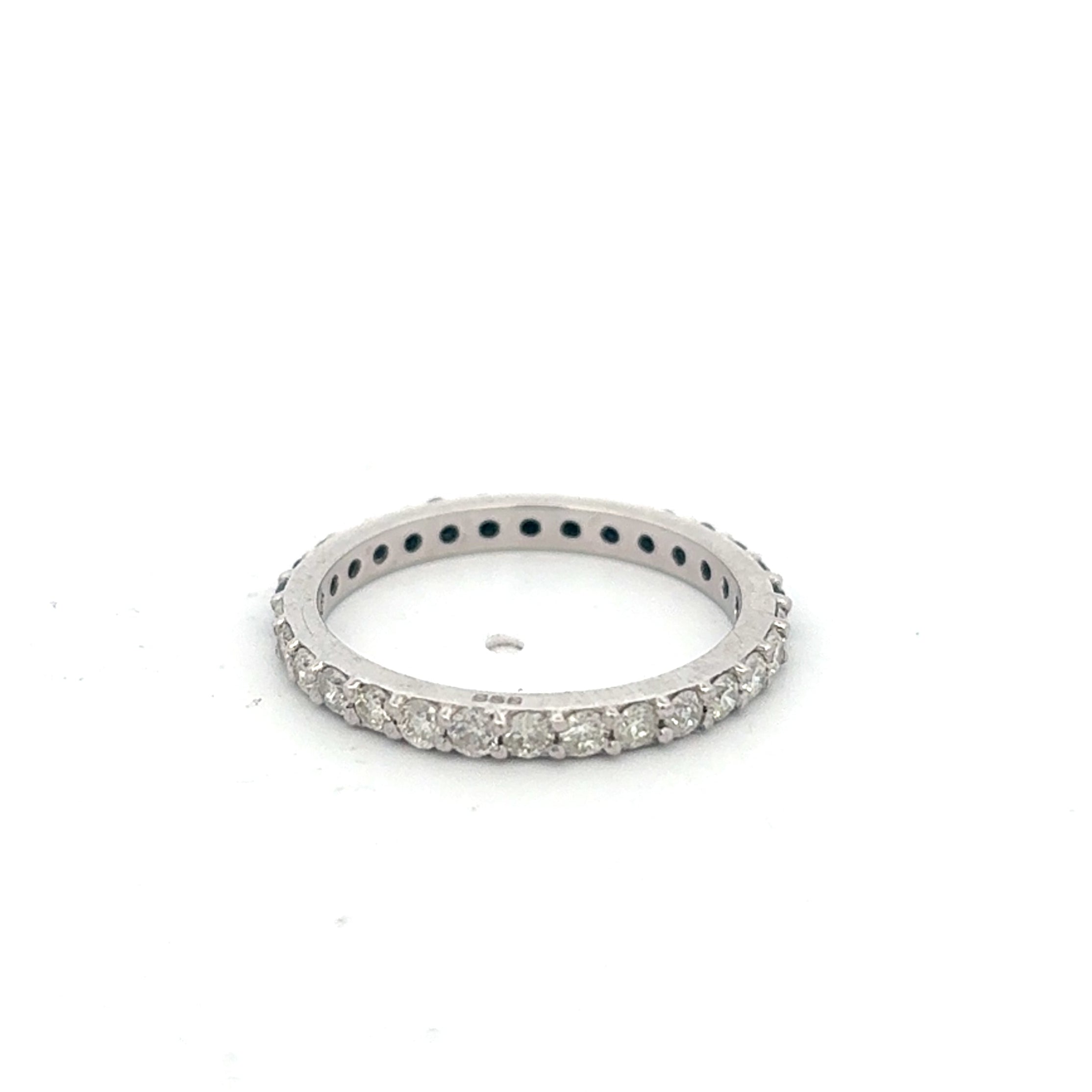 Black & White Diamond Eternity Band