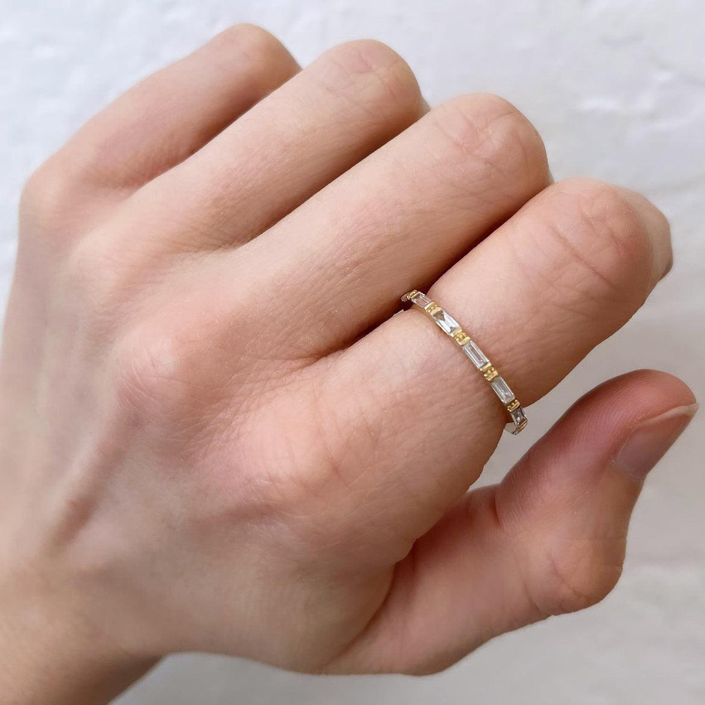 Baguette Eternity Band - Nashelle