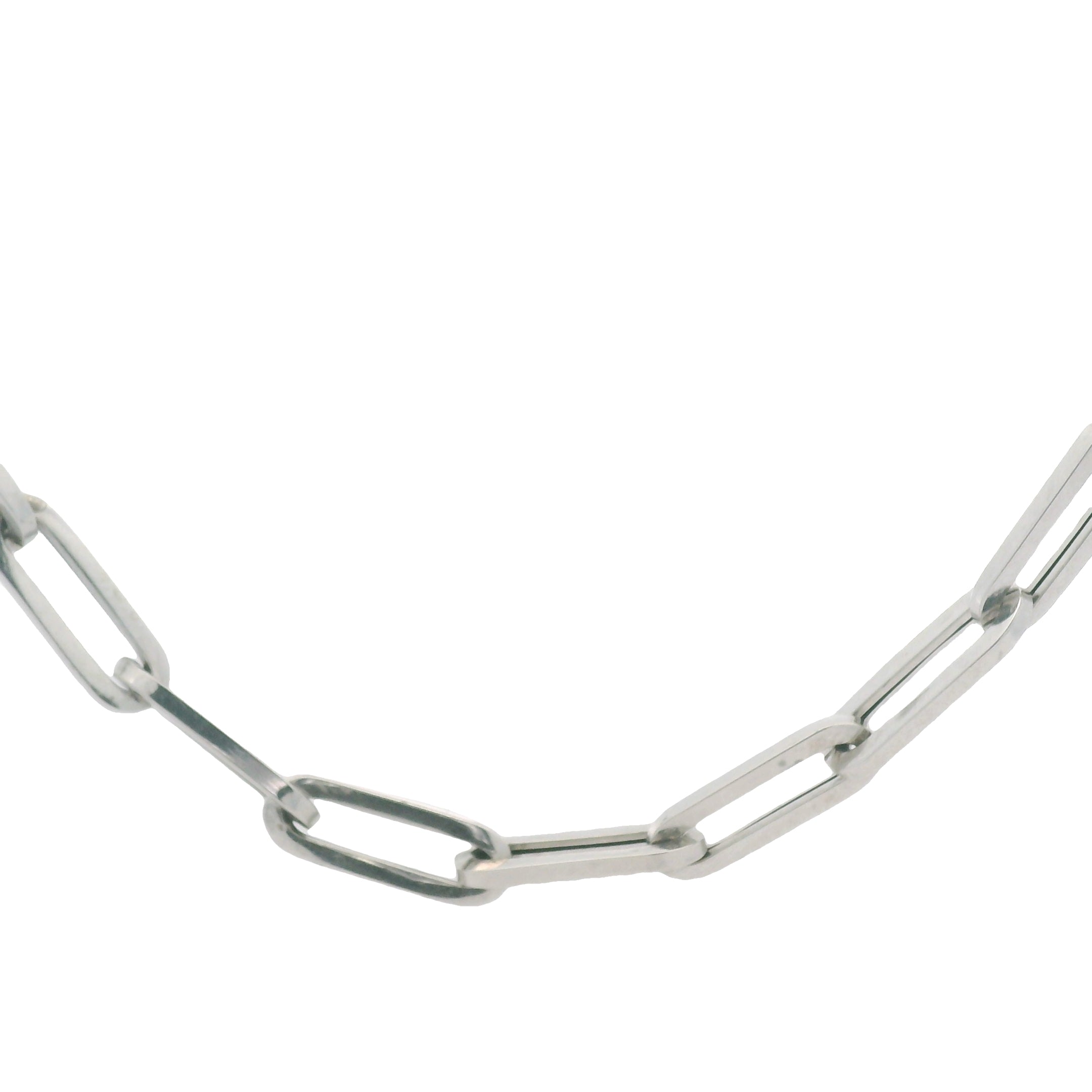 Flat Draw Chain Necklace