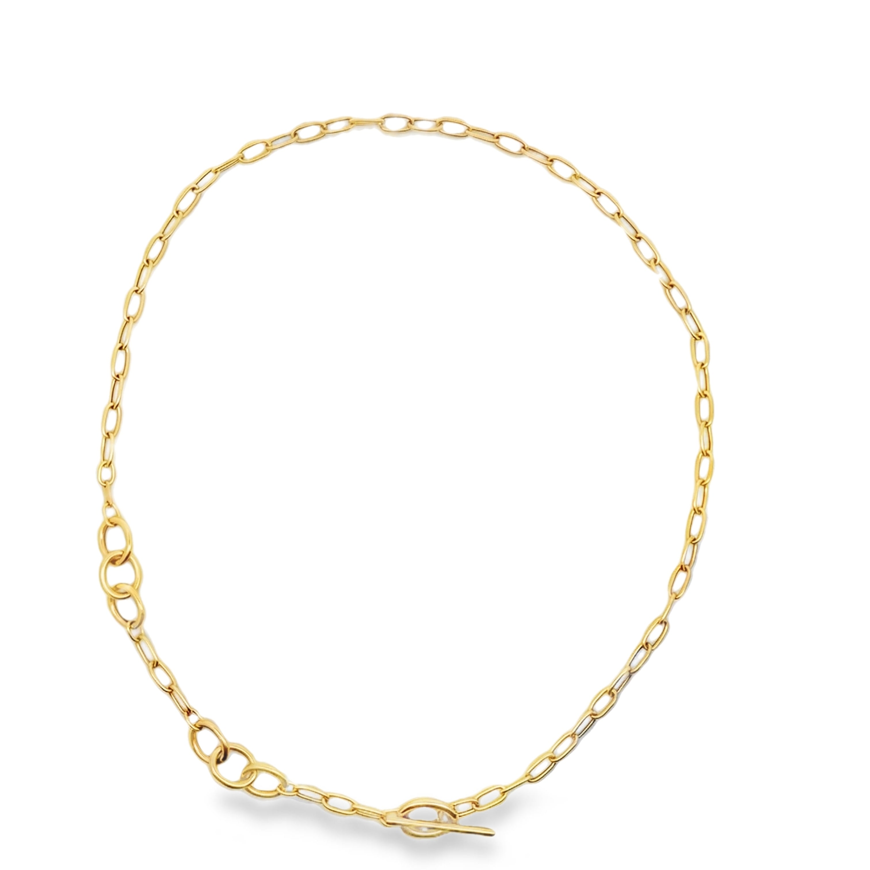 Asymmetrical Charm Necklace