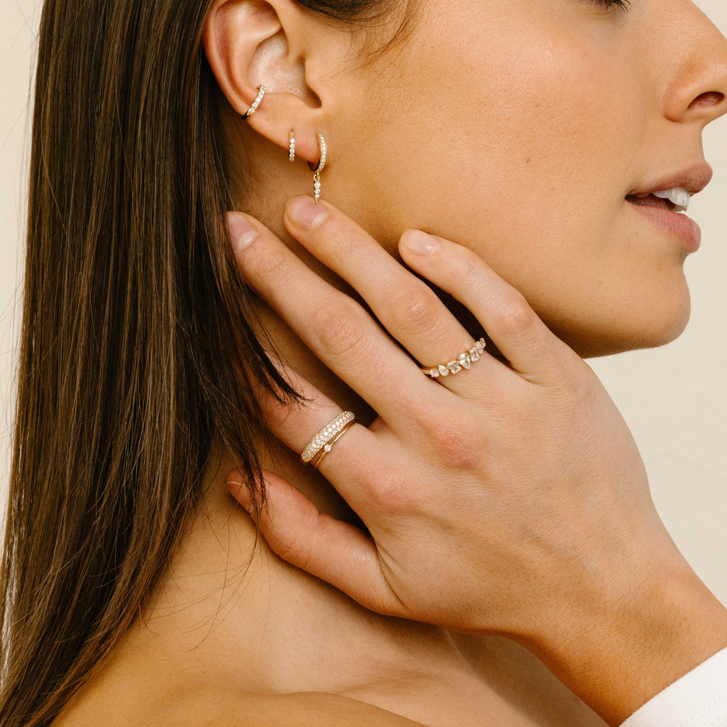 Cluster Diamond Anniversary Band - Nashelle