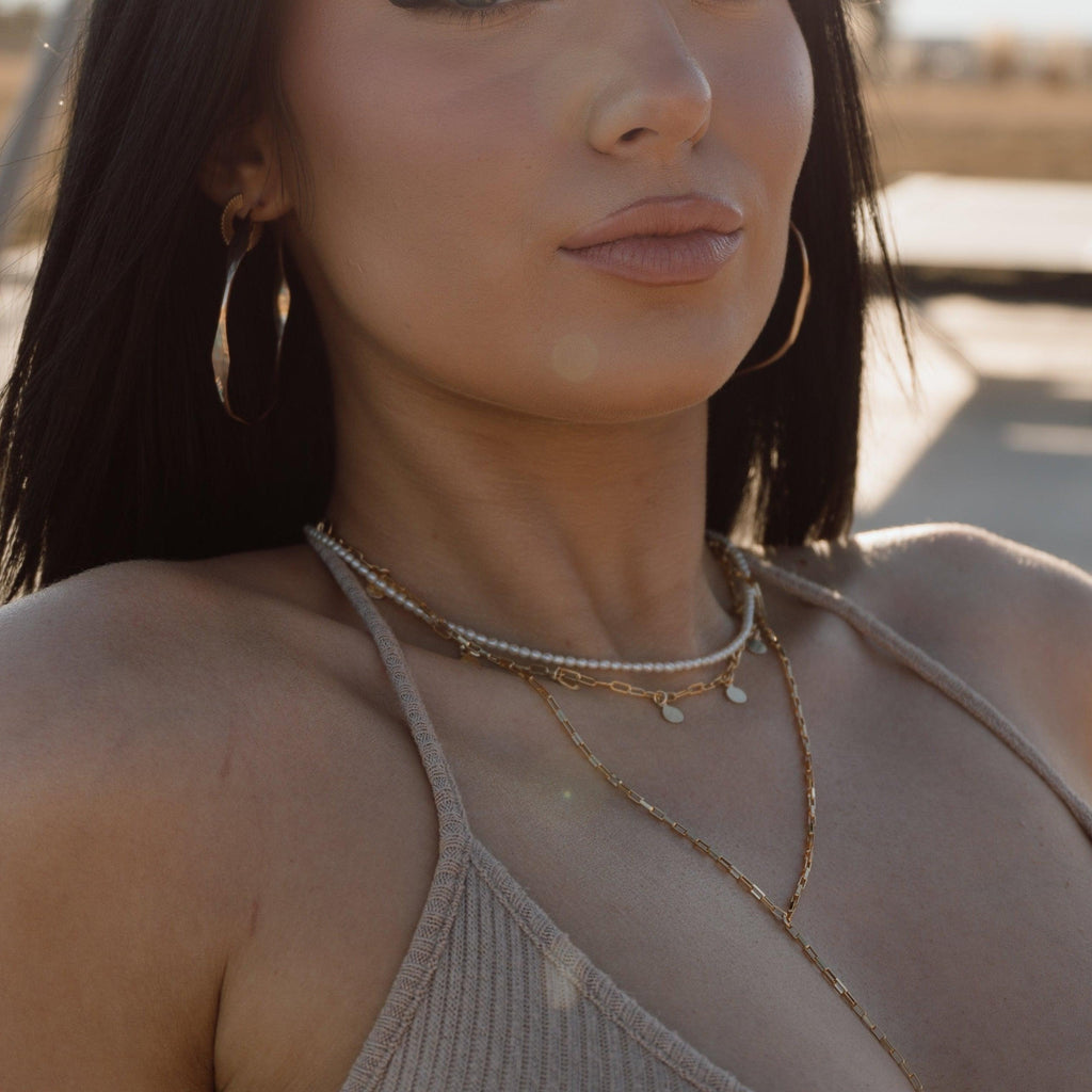 Petite Seed Pearl Necklace - Nashelle