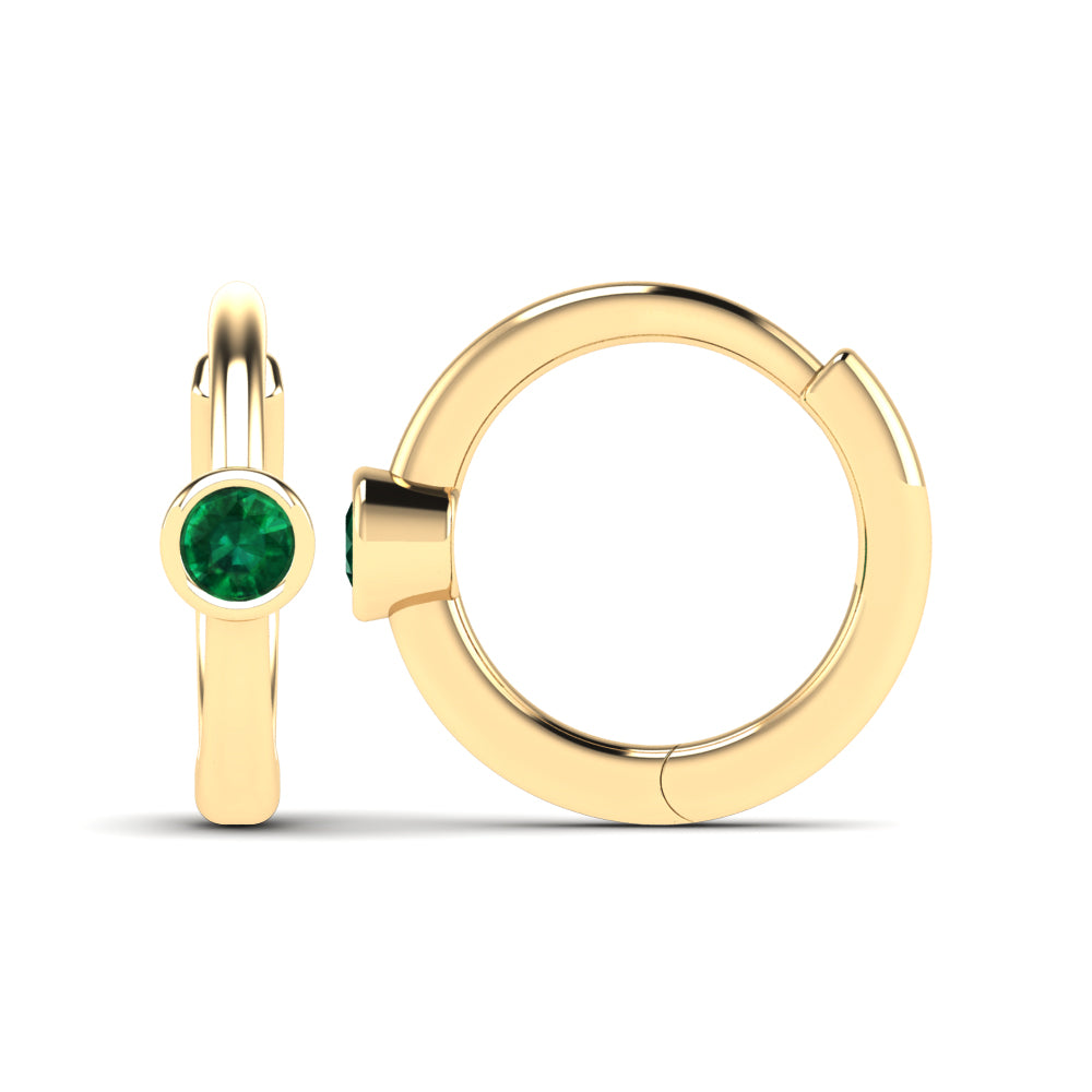Solitaire Emerald Huggies