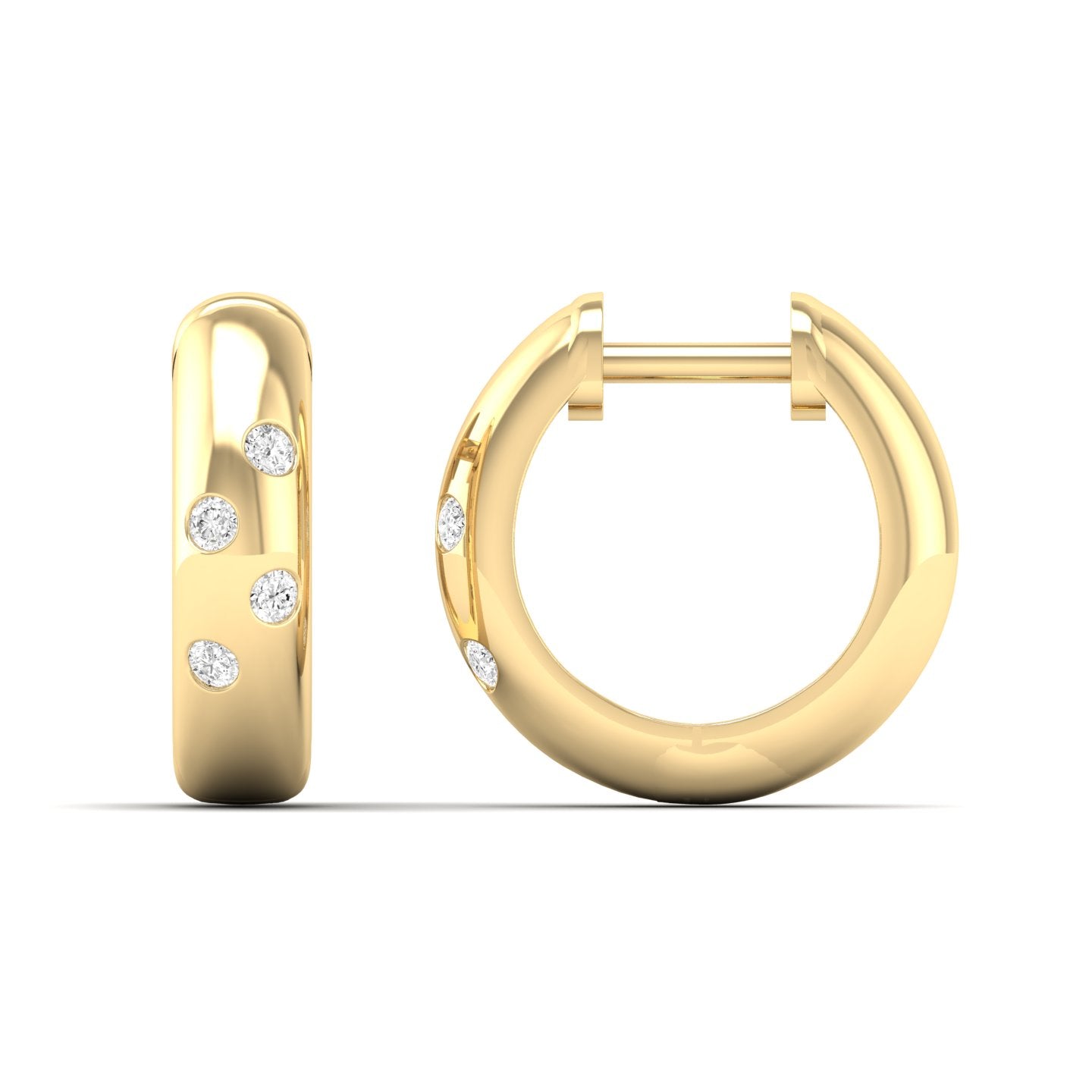 Diamond Dot Round Huggies