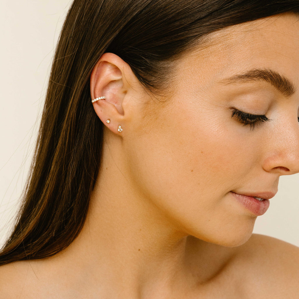 Diamond Ear Cuff - Nashelle
