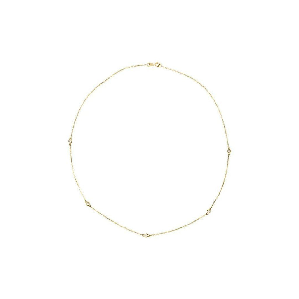 Diamond Link Necklace - Nashelle