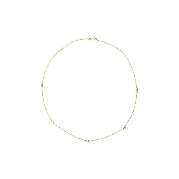 Diamond Link Necklace - Nashelle