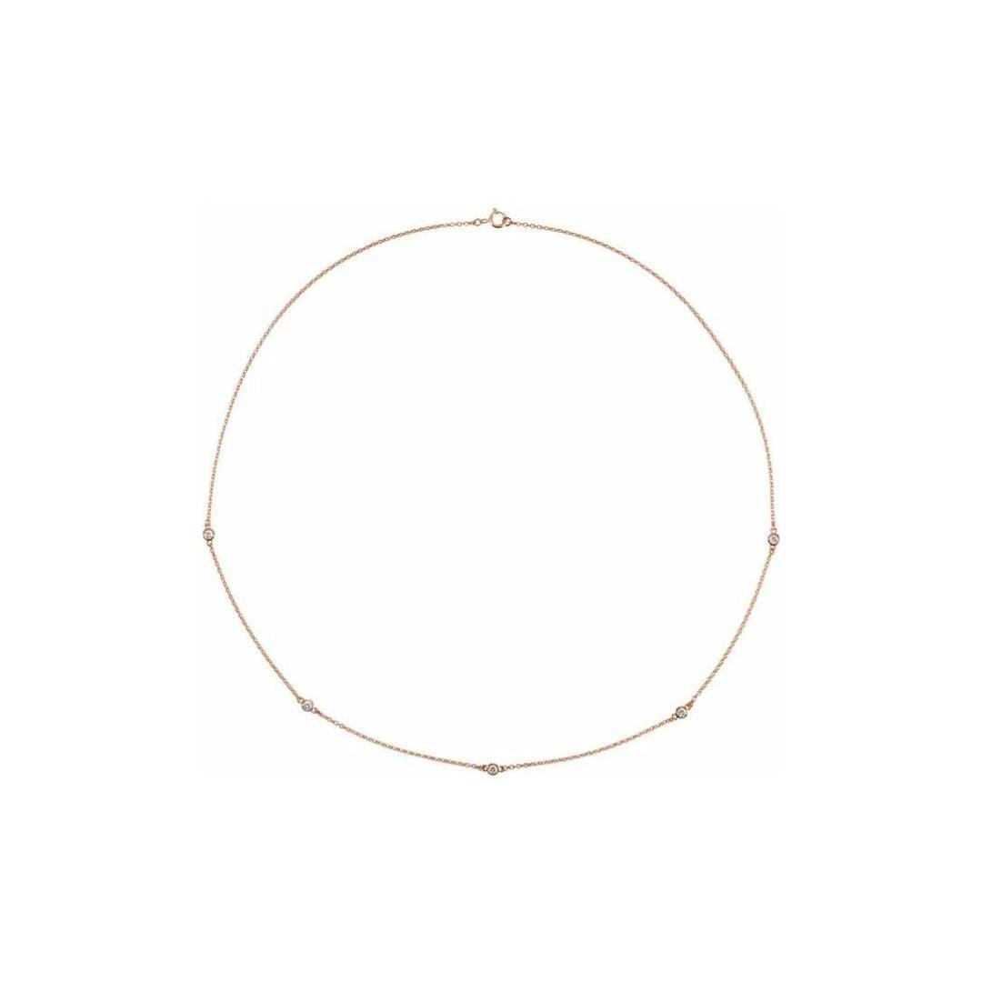 Diamond Link Necklace - Nashelle