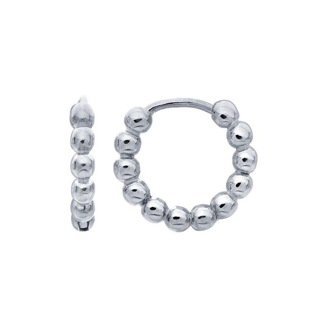 Dot Bead Huggie - Nashelle