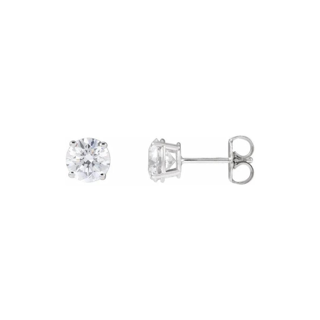 Diamond Stud Earrings - Nashelle