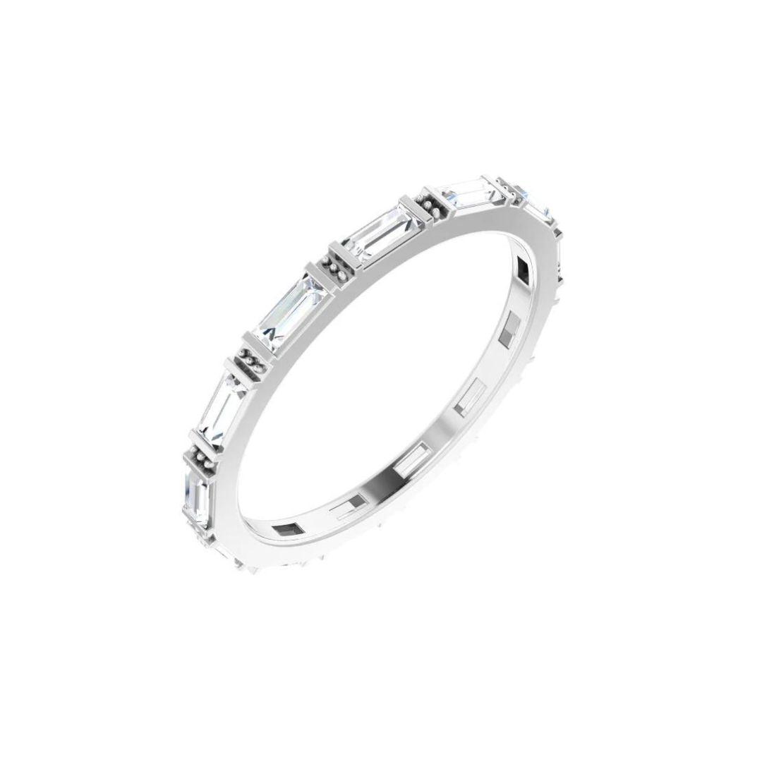 Baguette Eternity Band - Nashelle