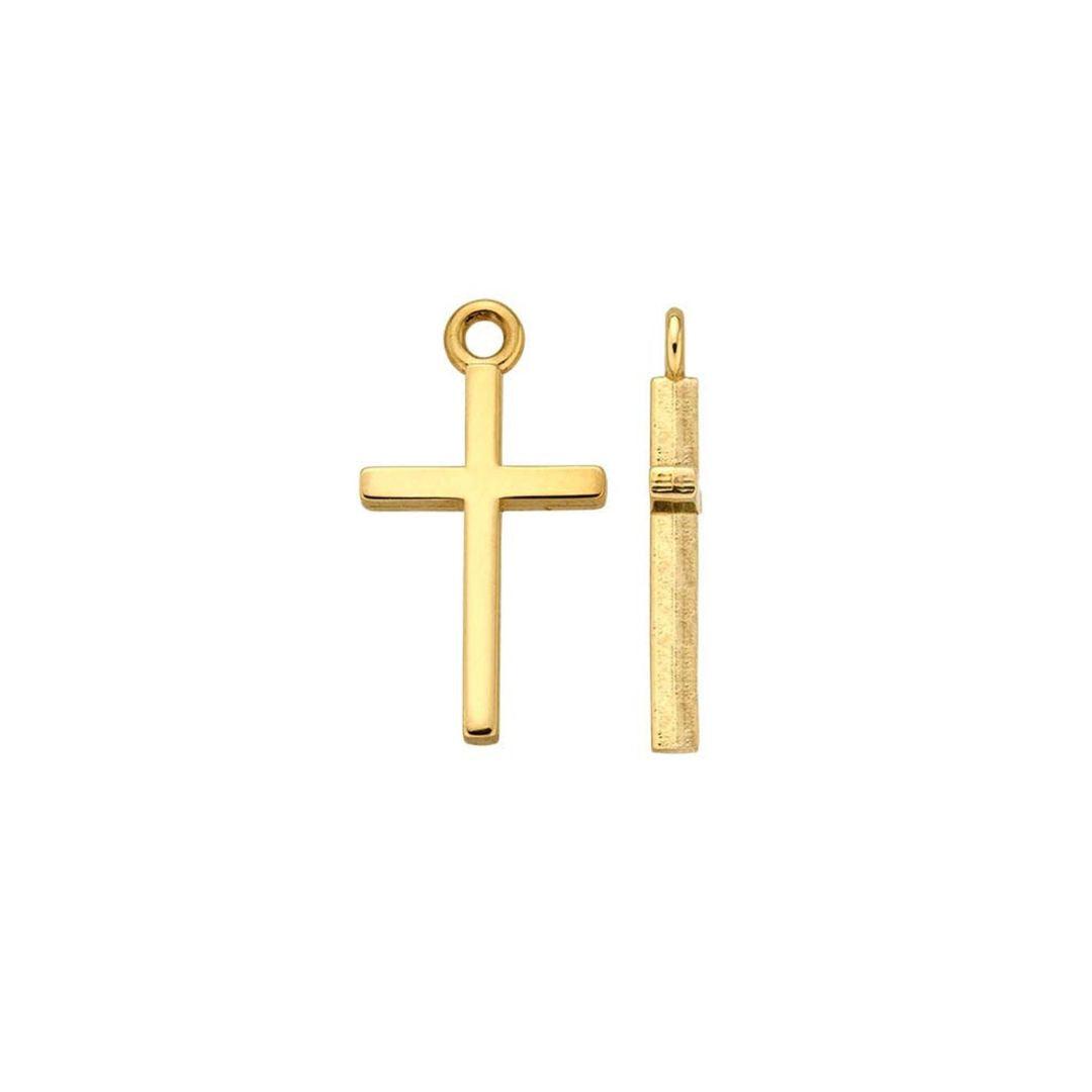 Tiny Cross Charm - Nashelle