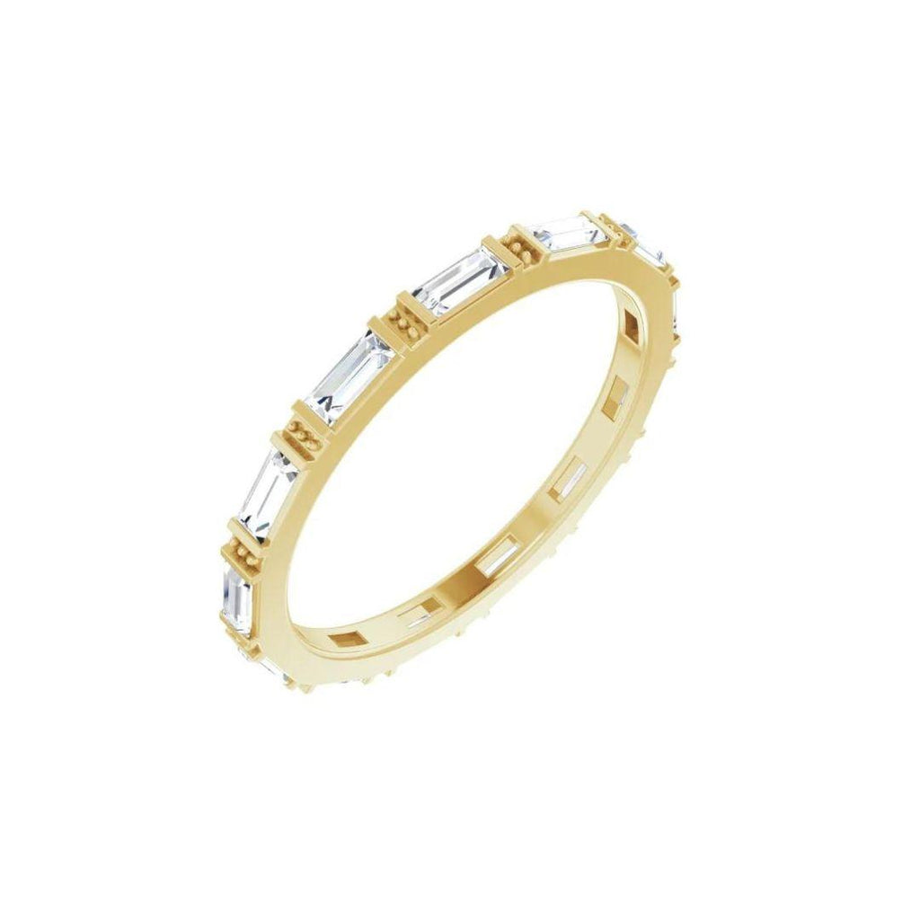 Baguette Eternity Band - Nashelle