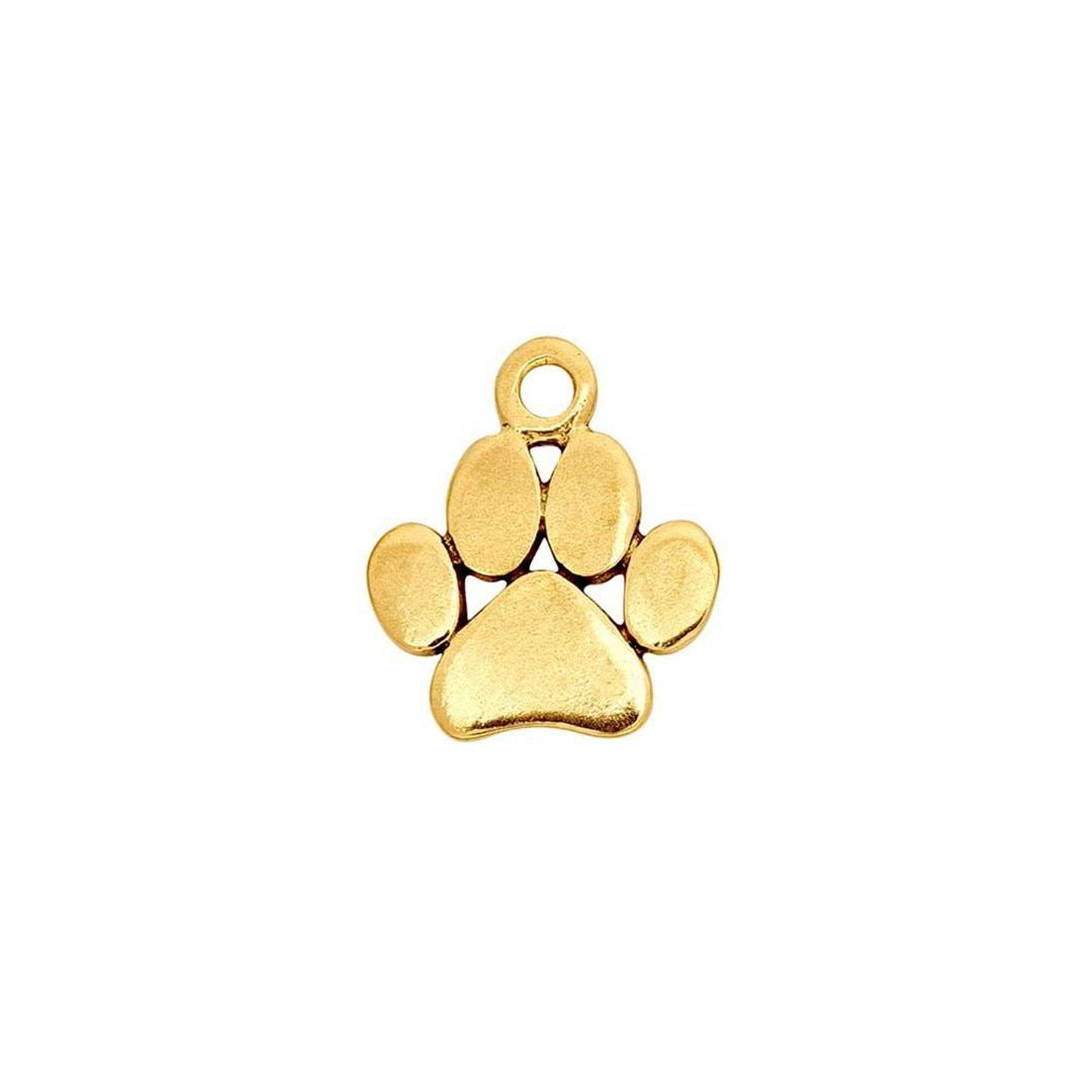 Flat Dog Paw Charm - Nashelle