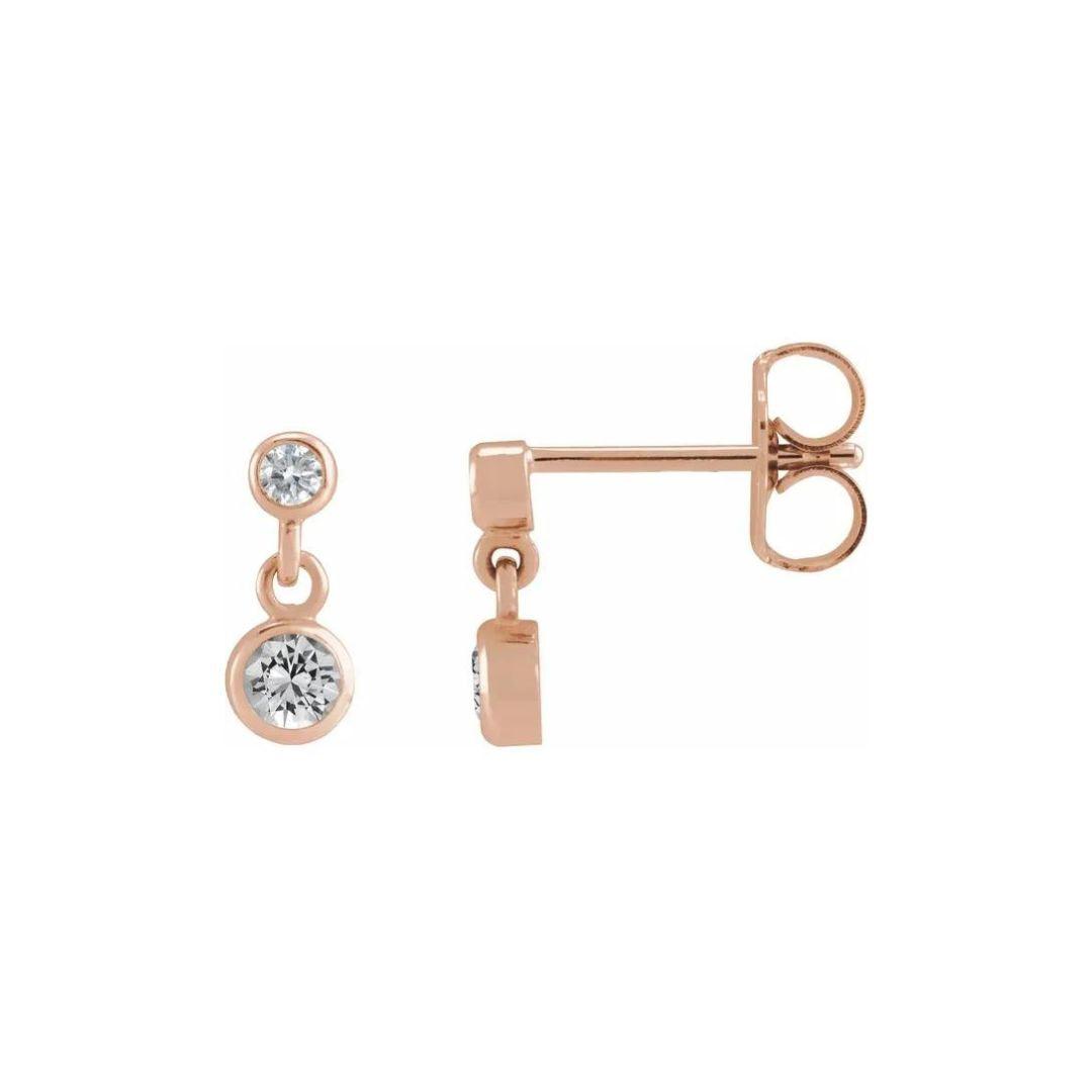 Sapphire Dangle Earrings - Nashelle