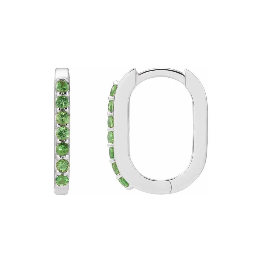 Elongated Huggies With Stones - Nashelle