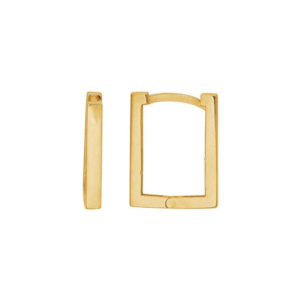 Rectangle Hoop Earring - Nashelle