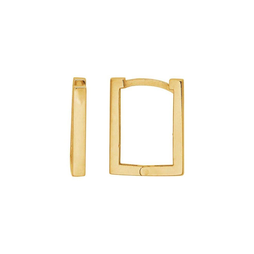 Rectangle Hoop Earring - Nashelle