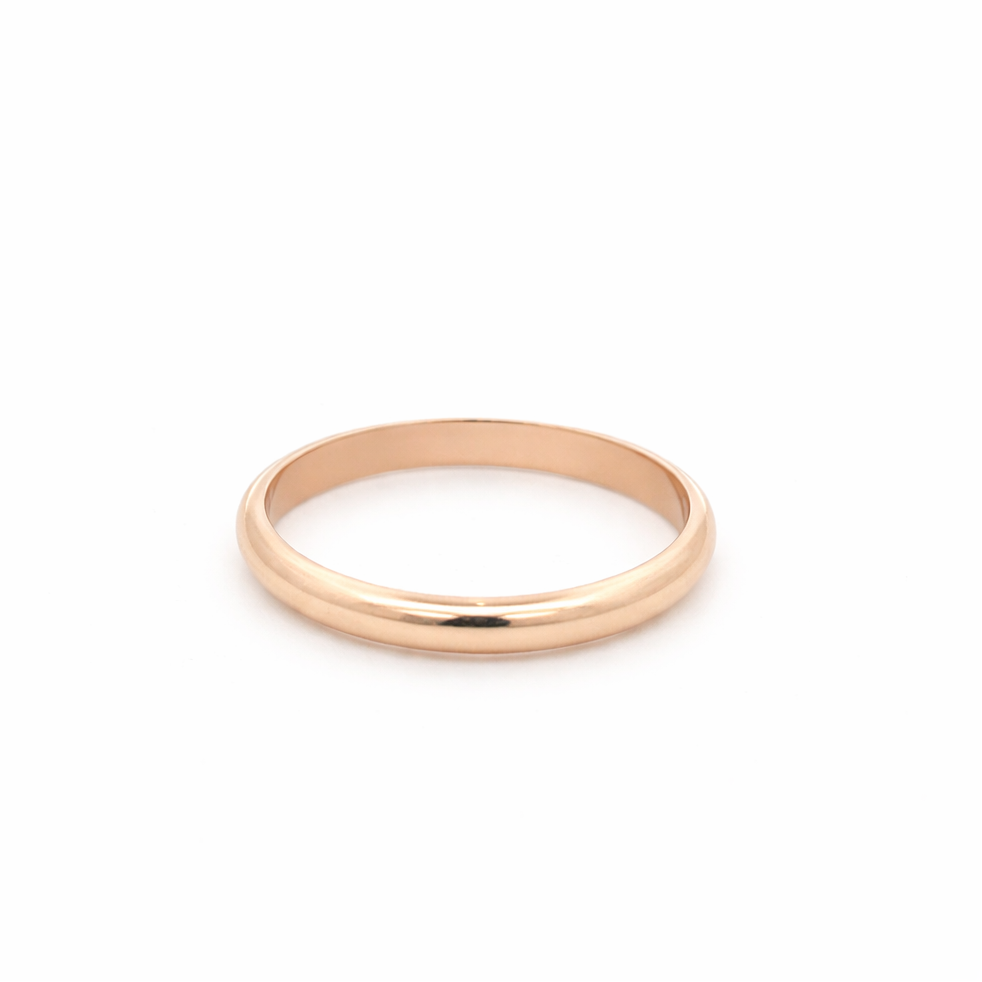 Classic Half Round Ring