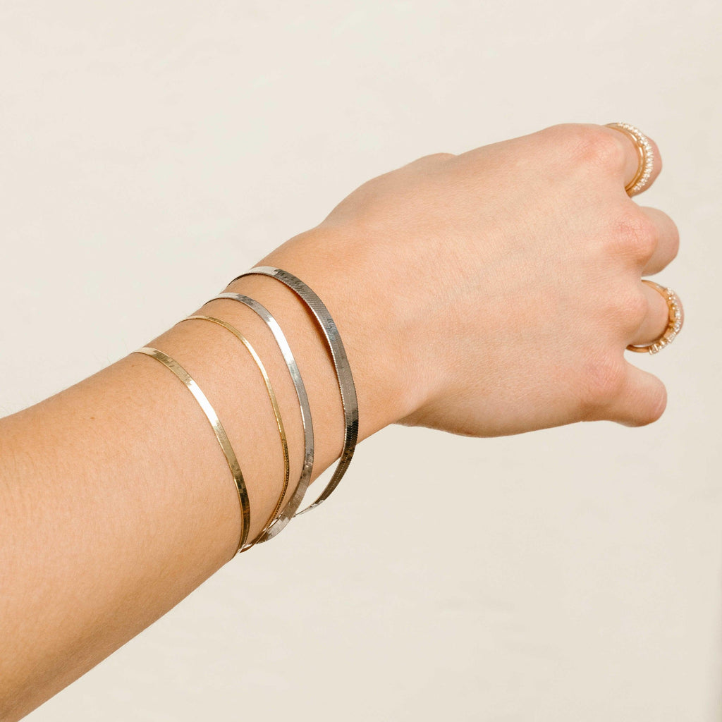 Herringbone Bracelet - Nashelle