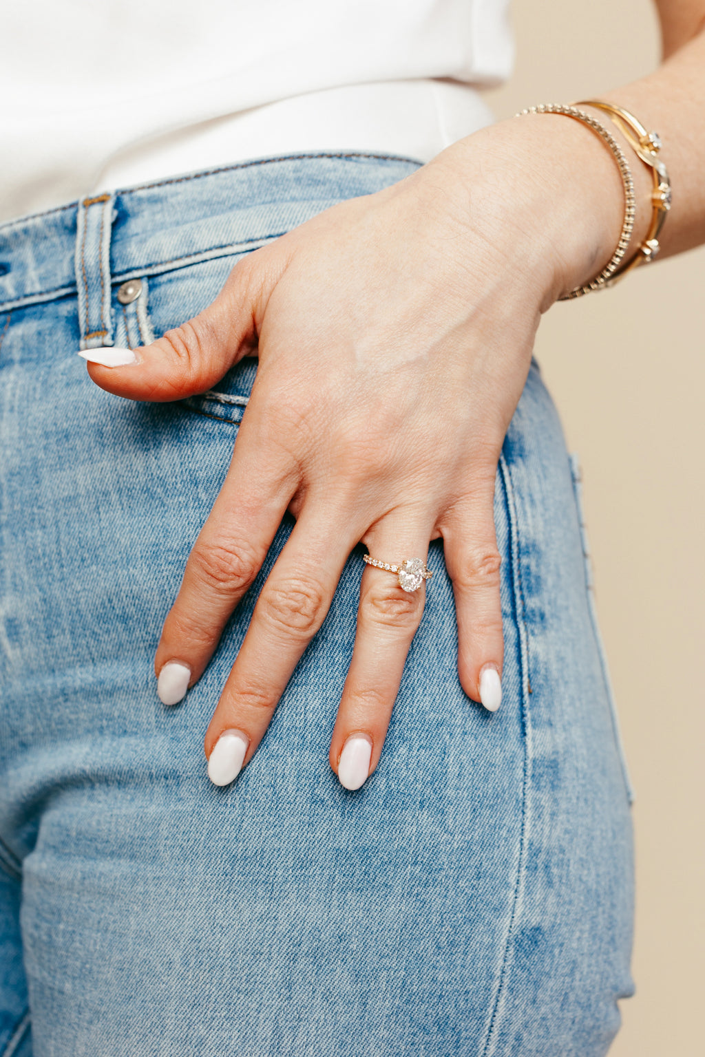 Lab Grown Diamond Engagement Ring