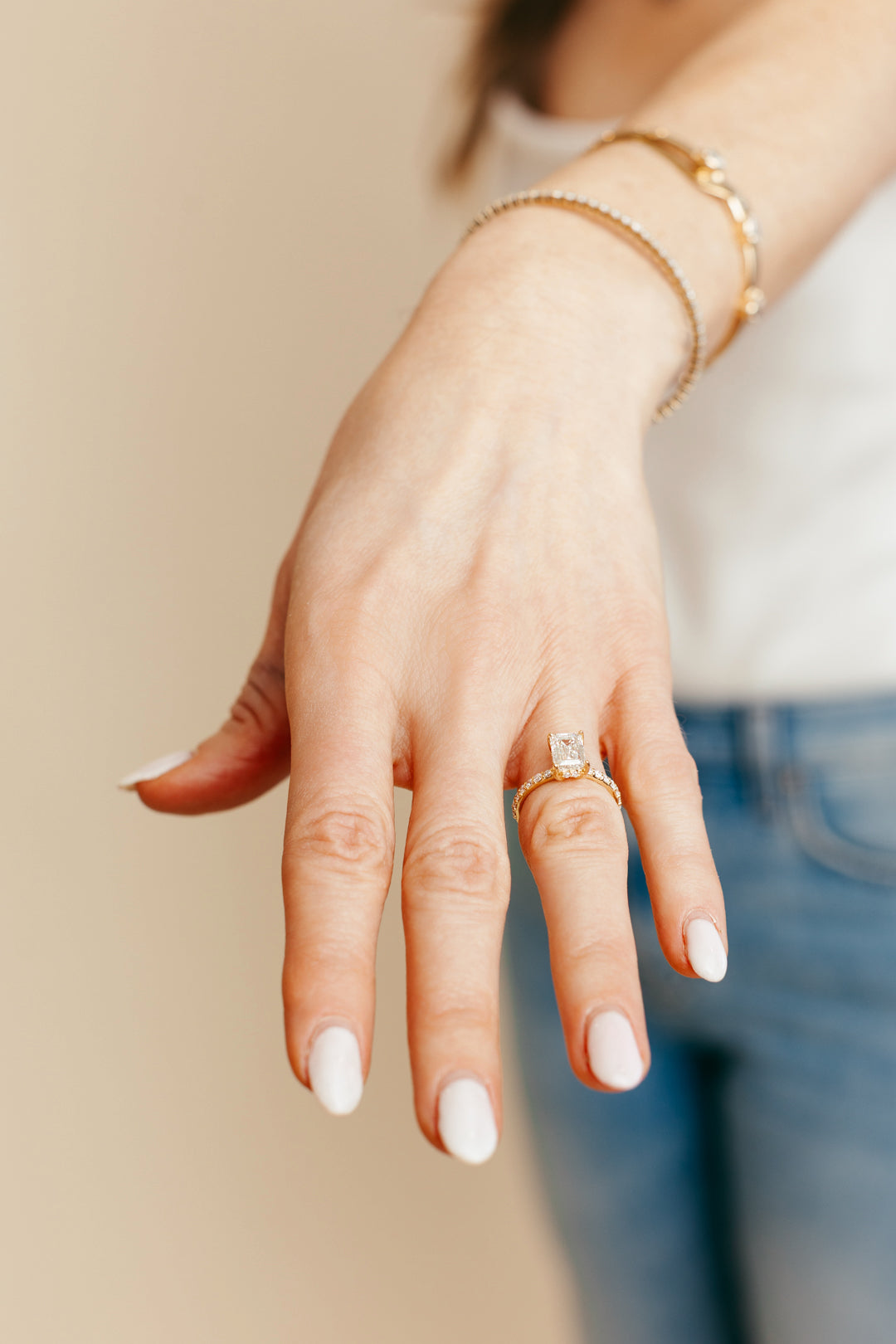 Lab Grown Diamond Engagement Ring