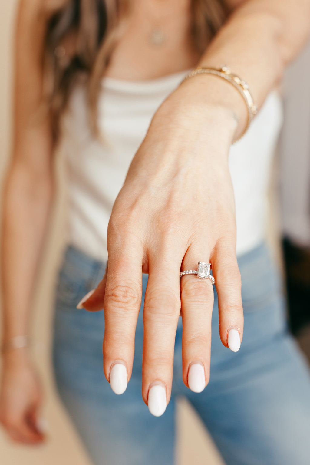 Lab Grown Diamond Engagement Ring