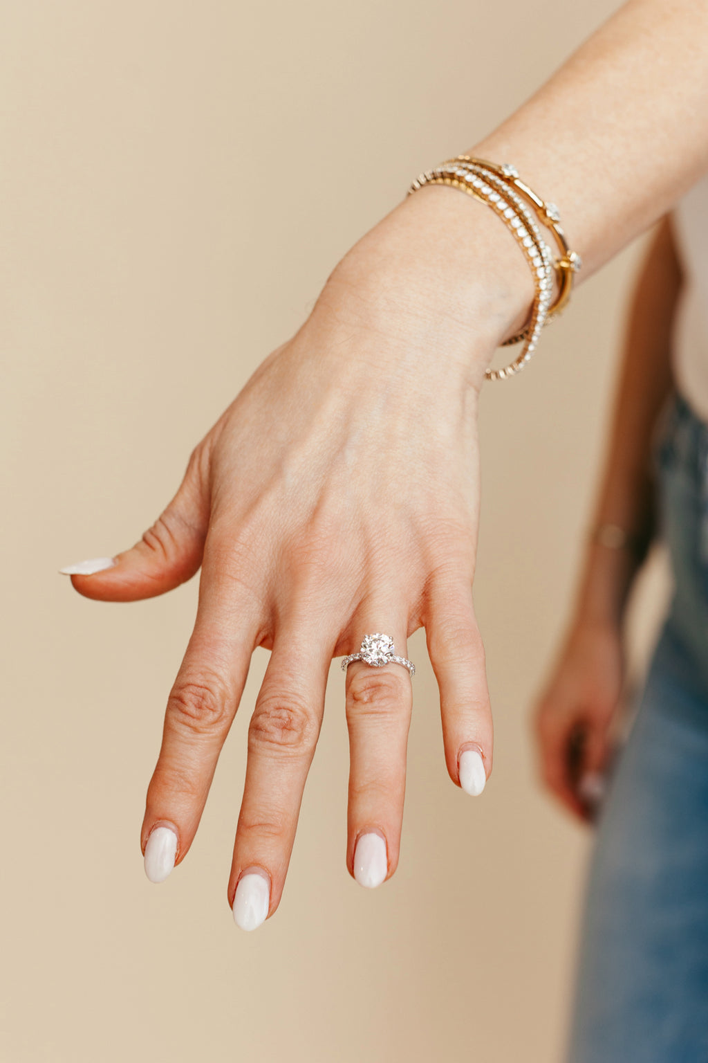 Lab Grown Diamond Engagement Ring