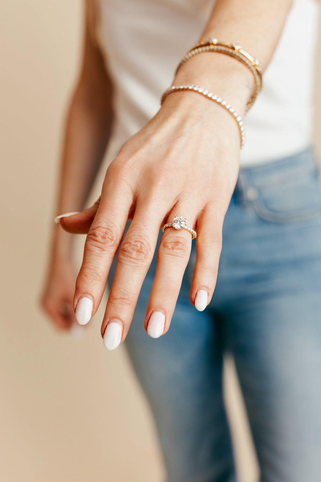 Lab Grown Diamond Engagement Ring
