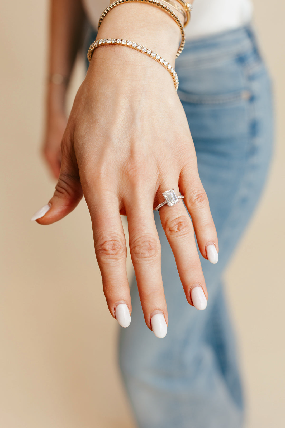 Lab Grown Diamond Engagement Ring