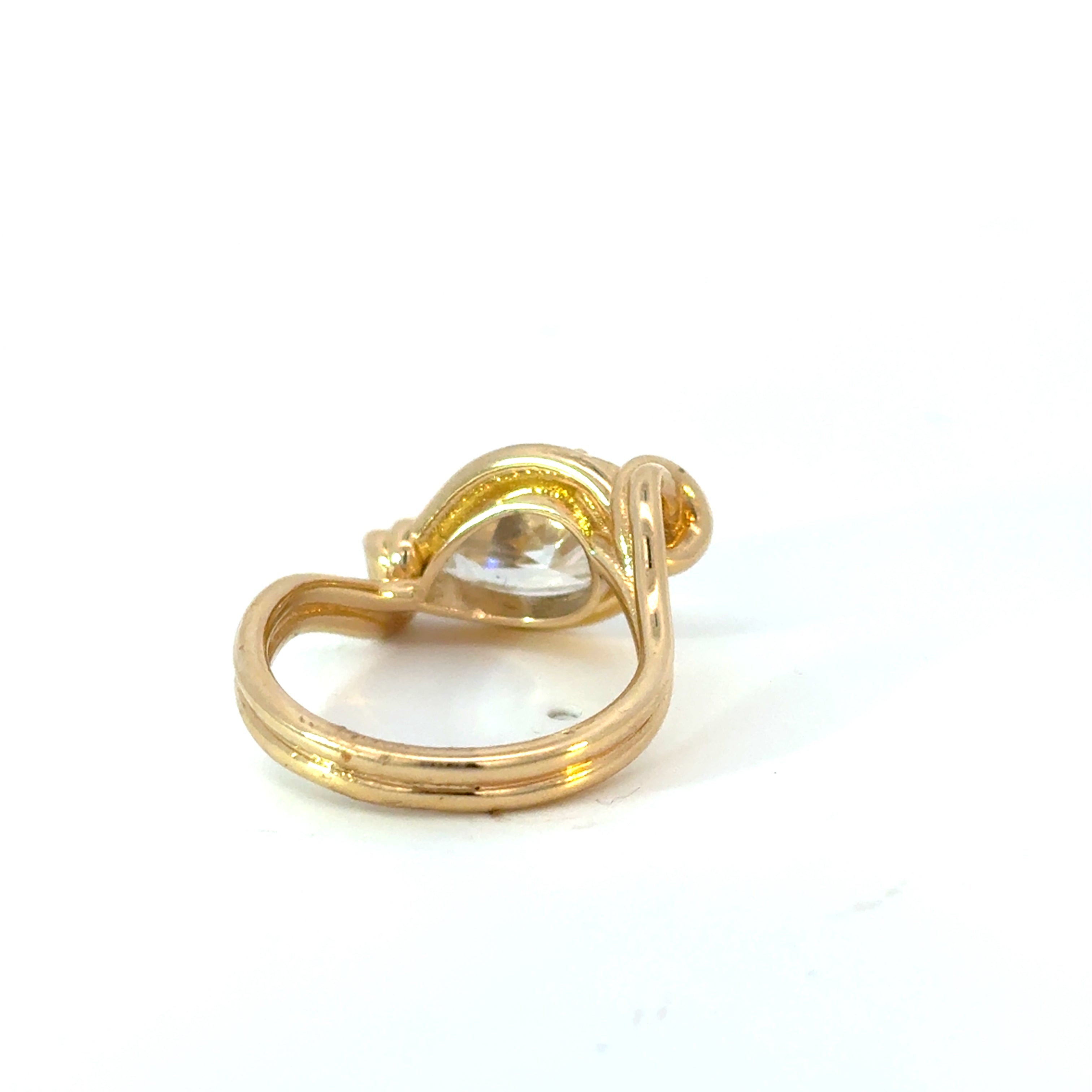 Pear Wrapped Ring