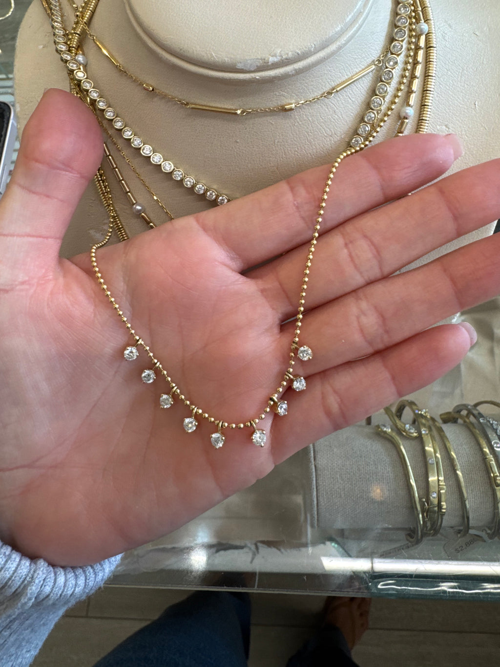 The Stardust Diamond Necklace
