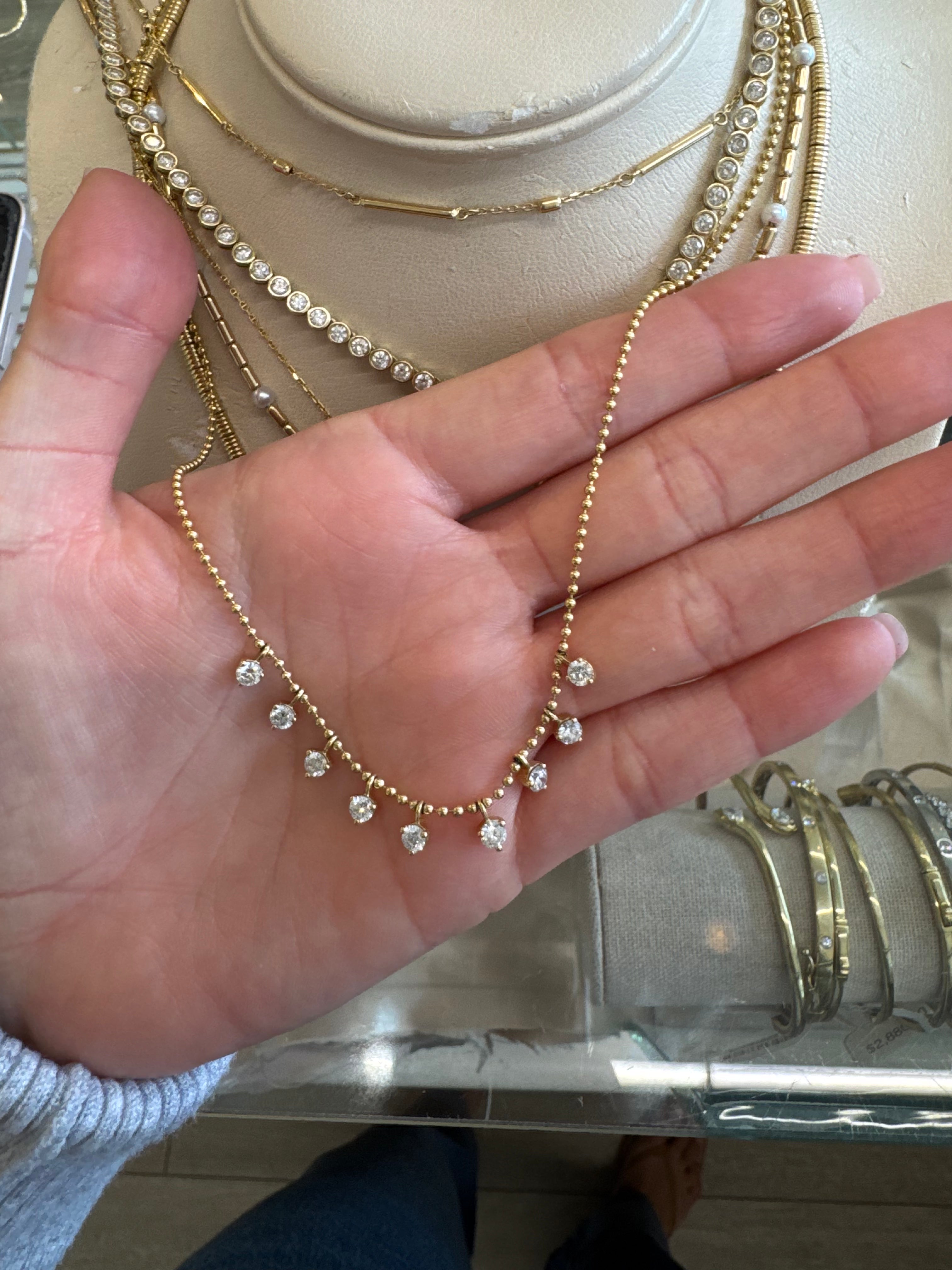The Stardust Diamond Necklace