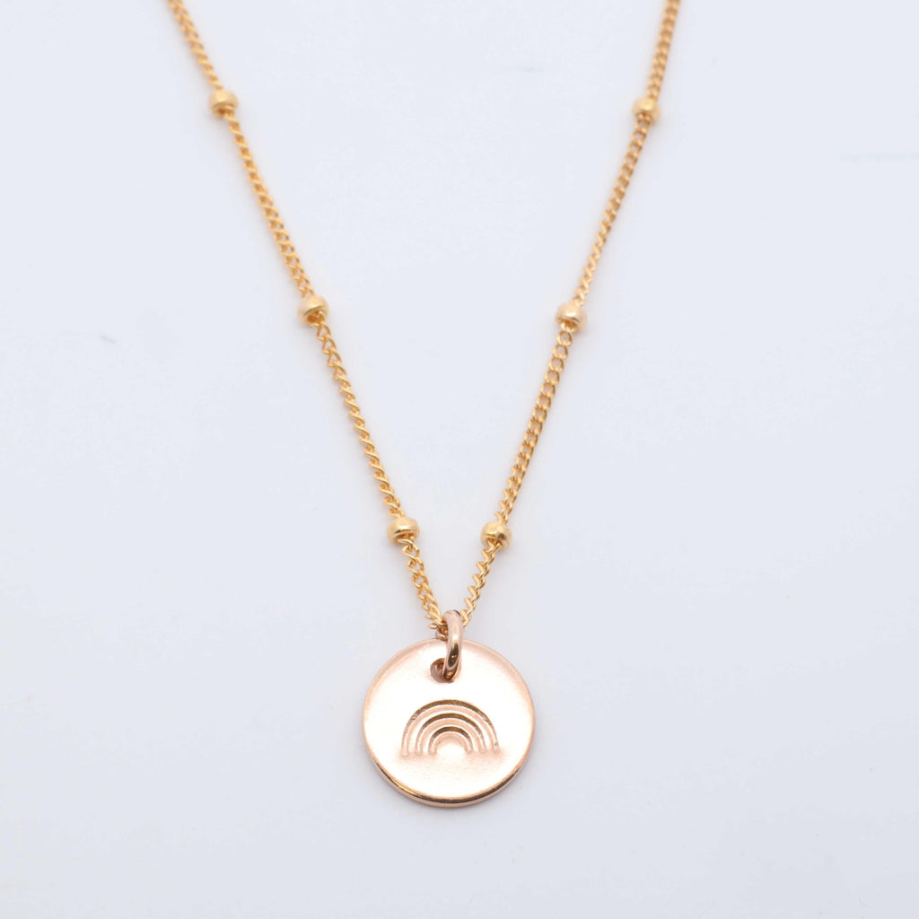 Petite Rainbow Necklace - Nashelle