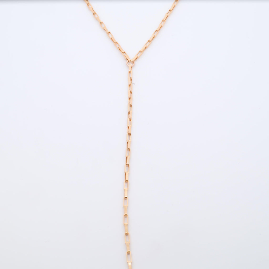 Box Chain Lariat - Nashelle