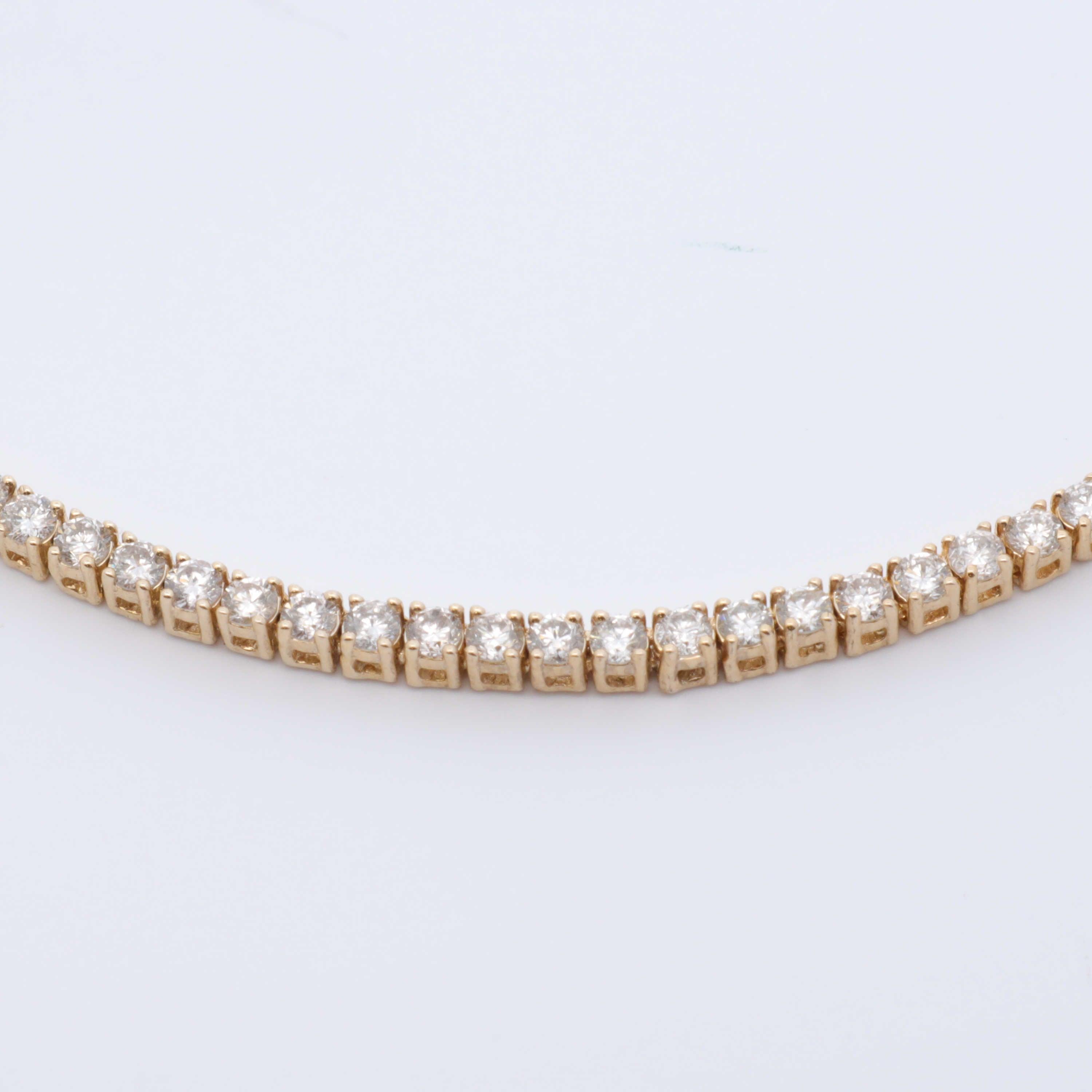 Diamond Tennis Necklace - Nashelle