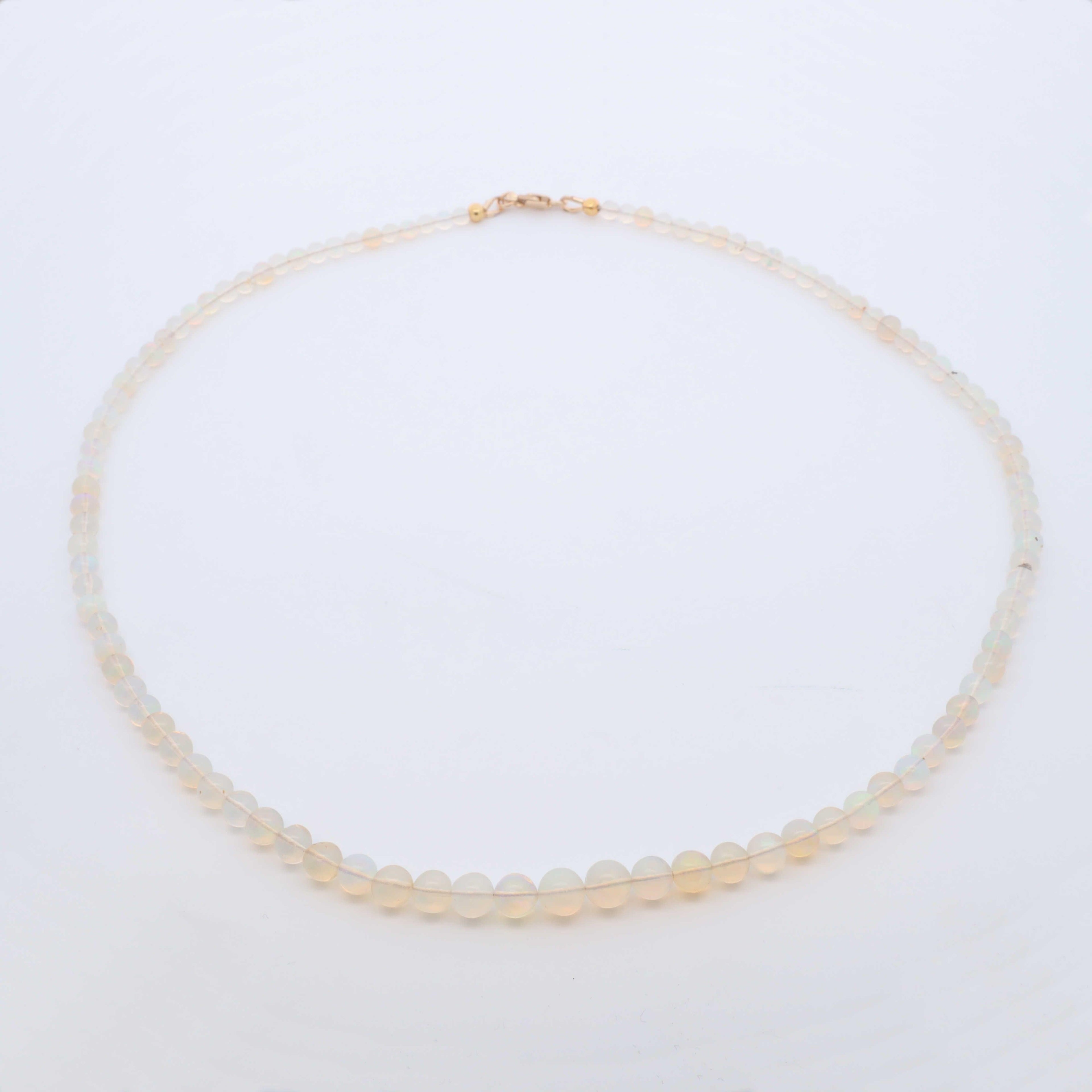 Graduated Ethiopian Opal Necklace - Nashelle