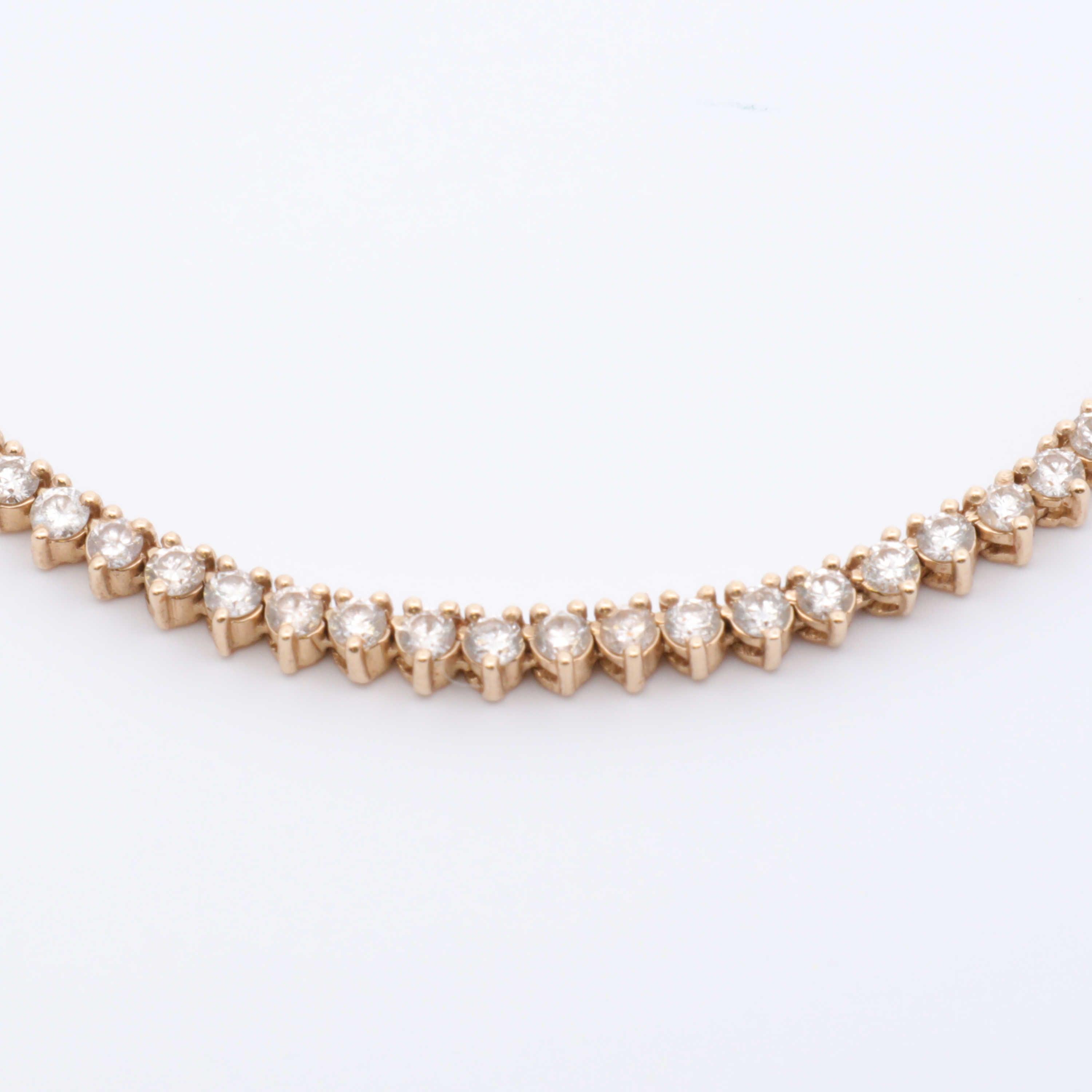 Diamond Station Necklace - Nashelle