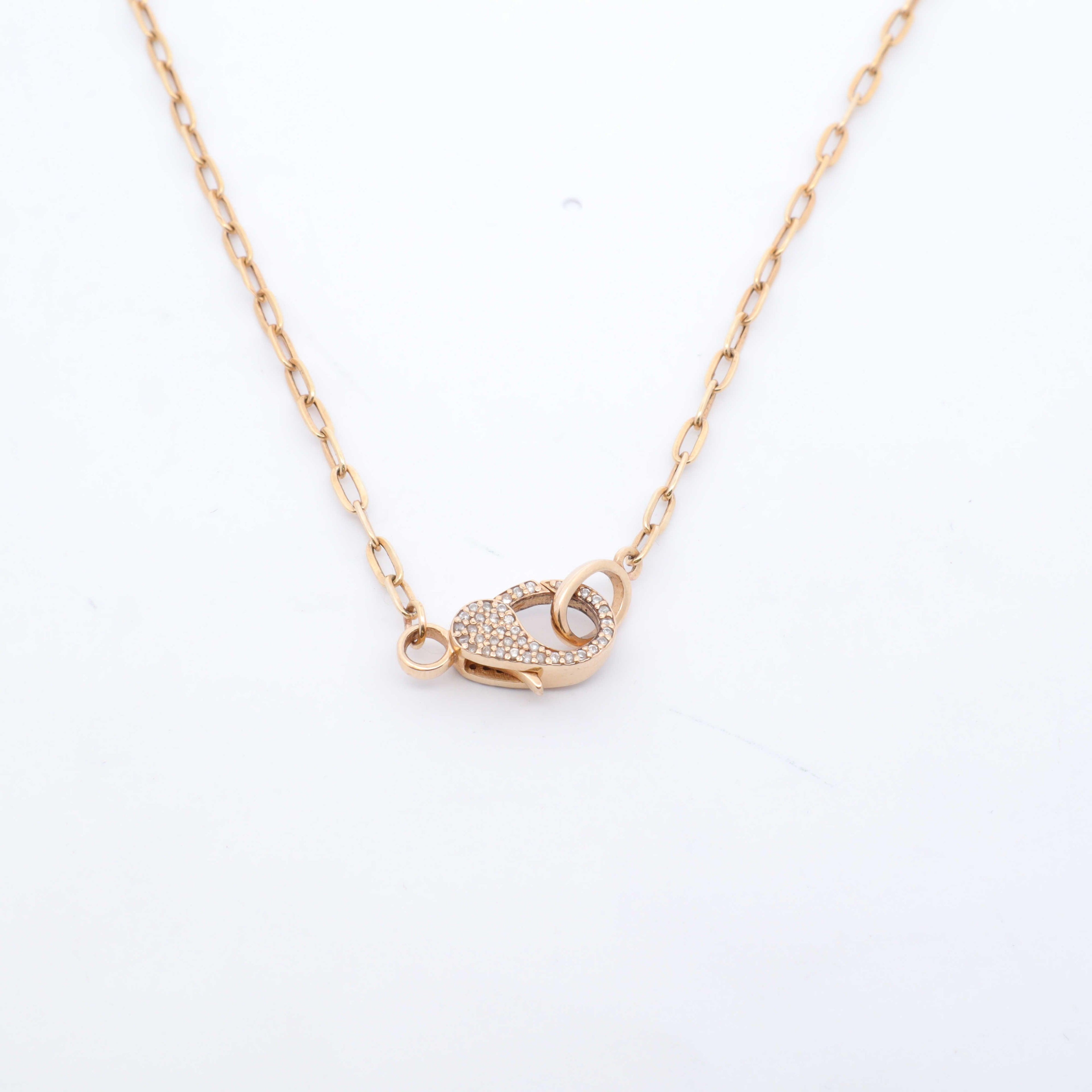 Diamond Clasp Necklace - Nashelle