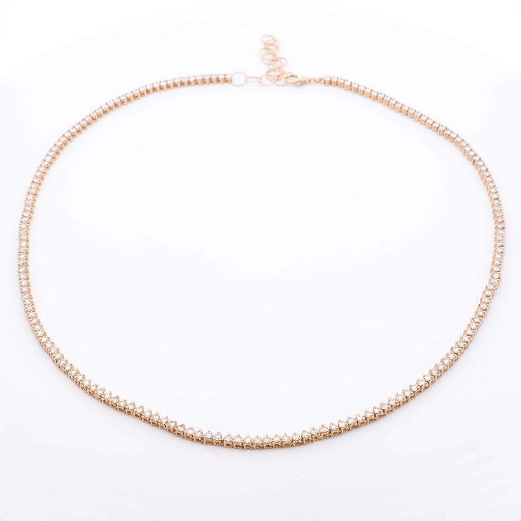 Diamond Station Necklace - Nashelle