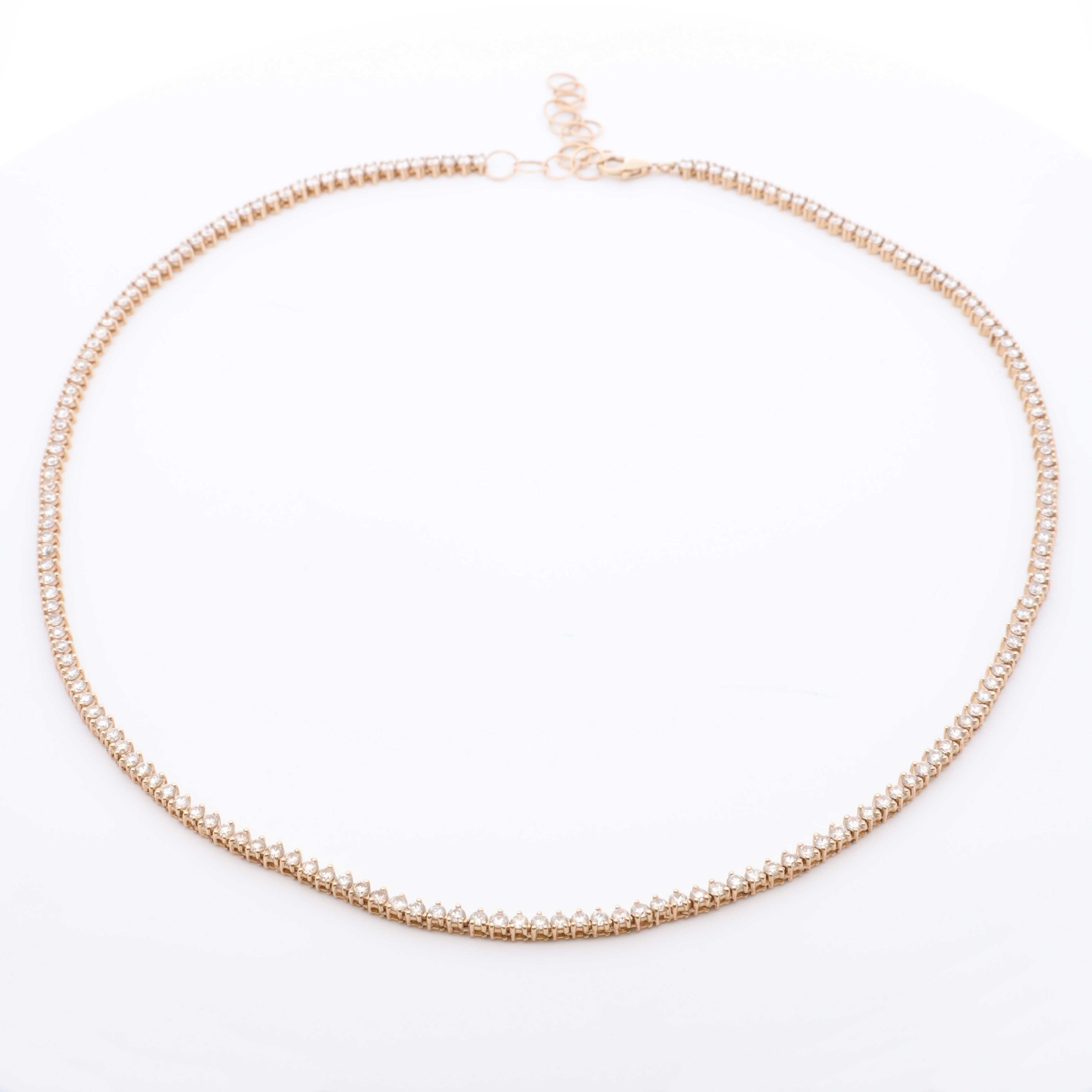 Diamond Station Necklace - Nashelle