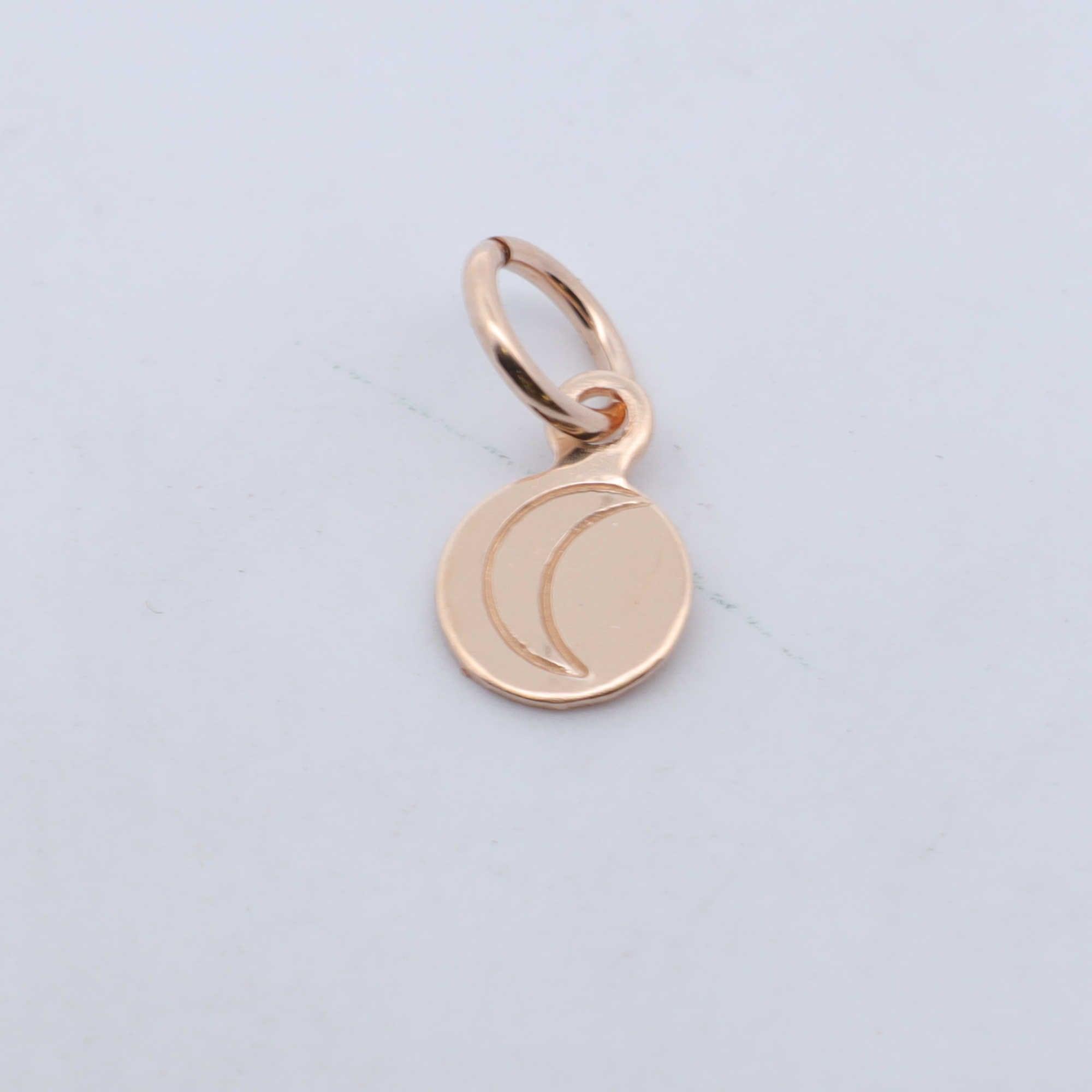 Tiny Coin Design Charm - Nashelle