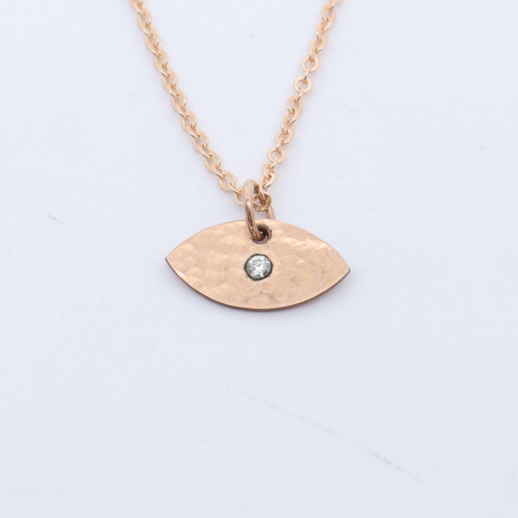 Diamond Eye Necklace - Nashelle