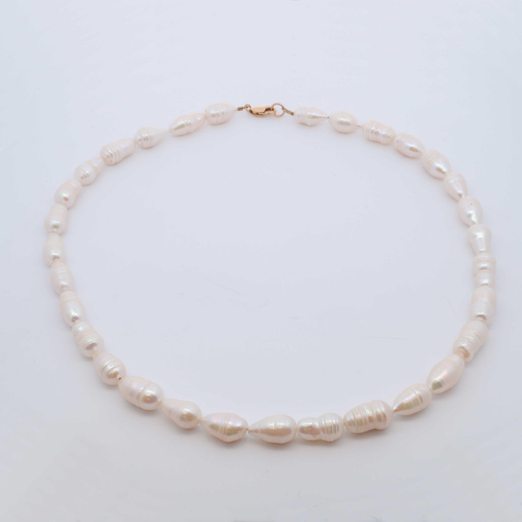Teardrop Pearl Necklace - Nashelle