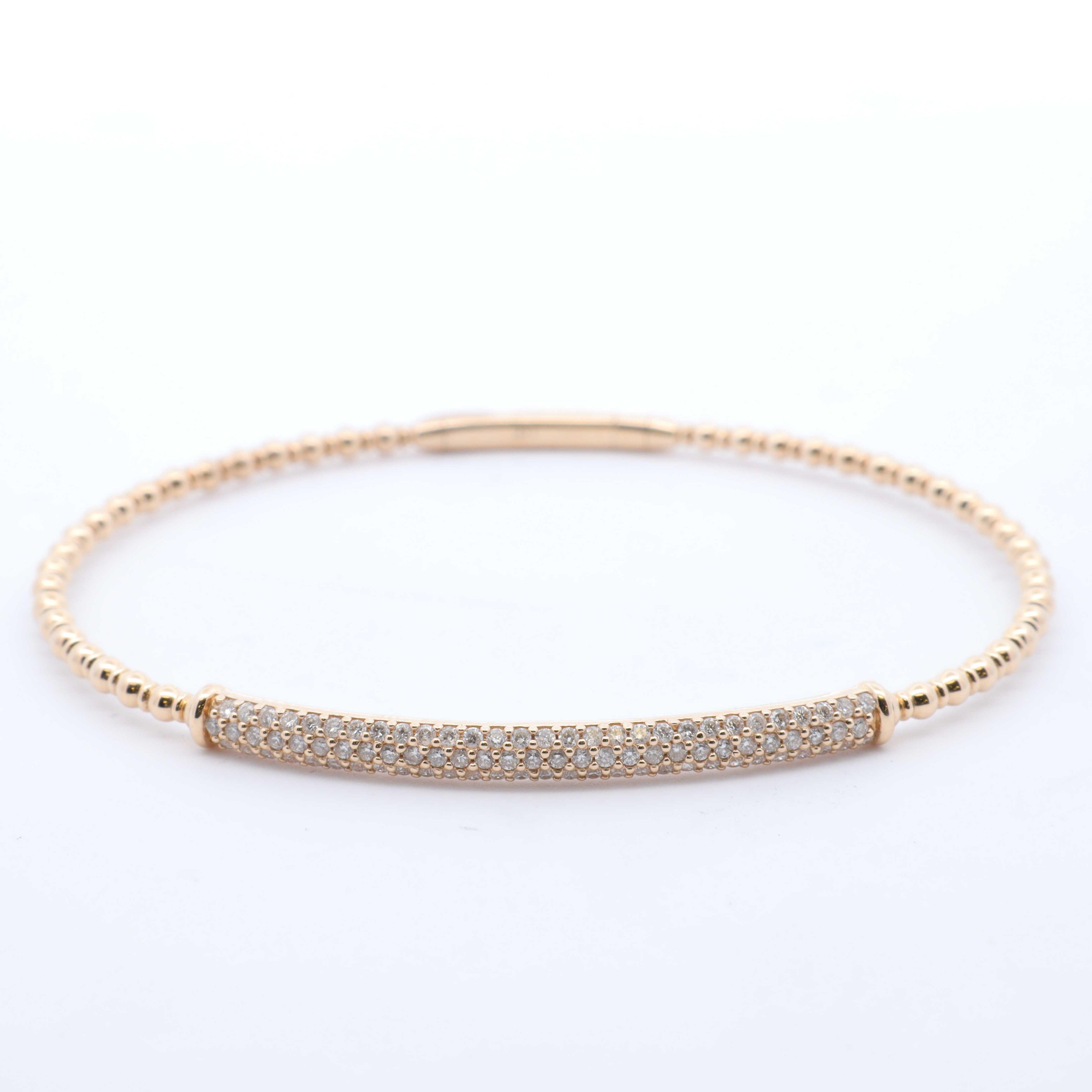 Diamond Bar Bangle - Nashelle